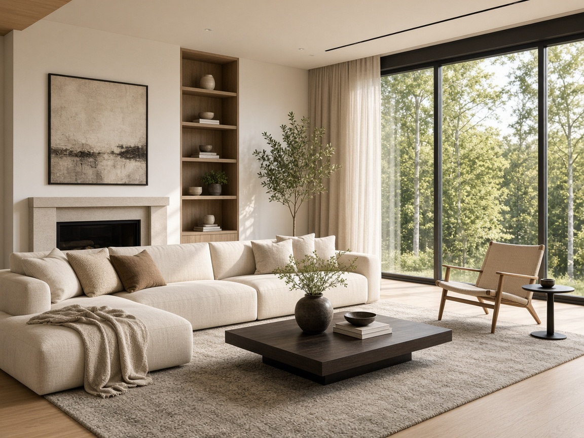 Modern living room interior by Trinity Interior