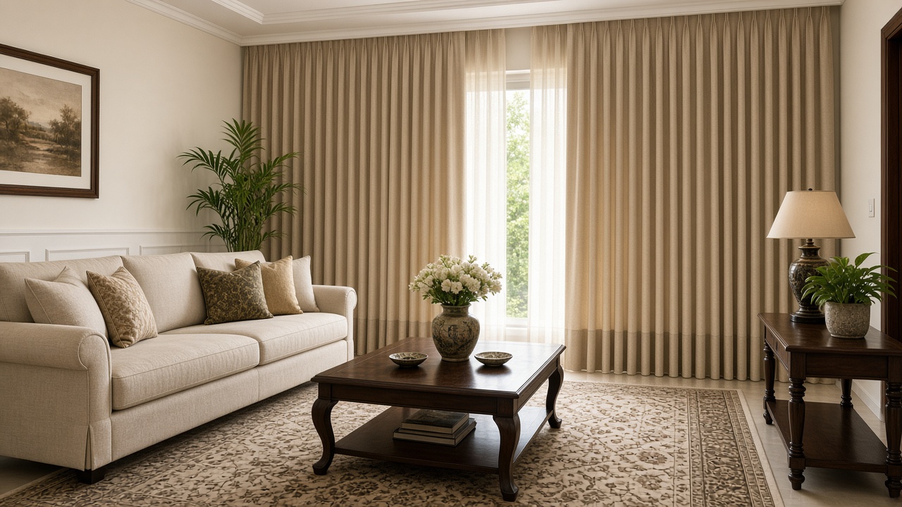 Curtains for a Residence in Kahathuduwa